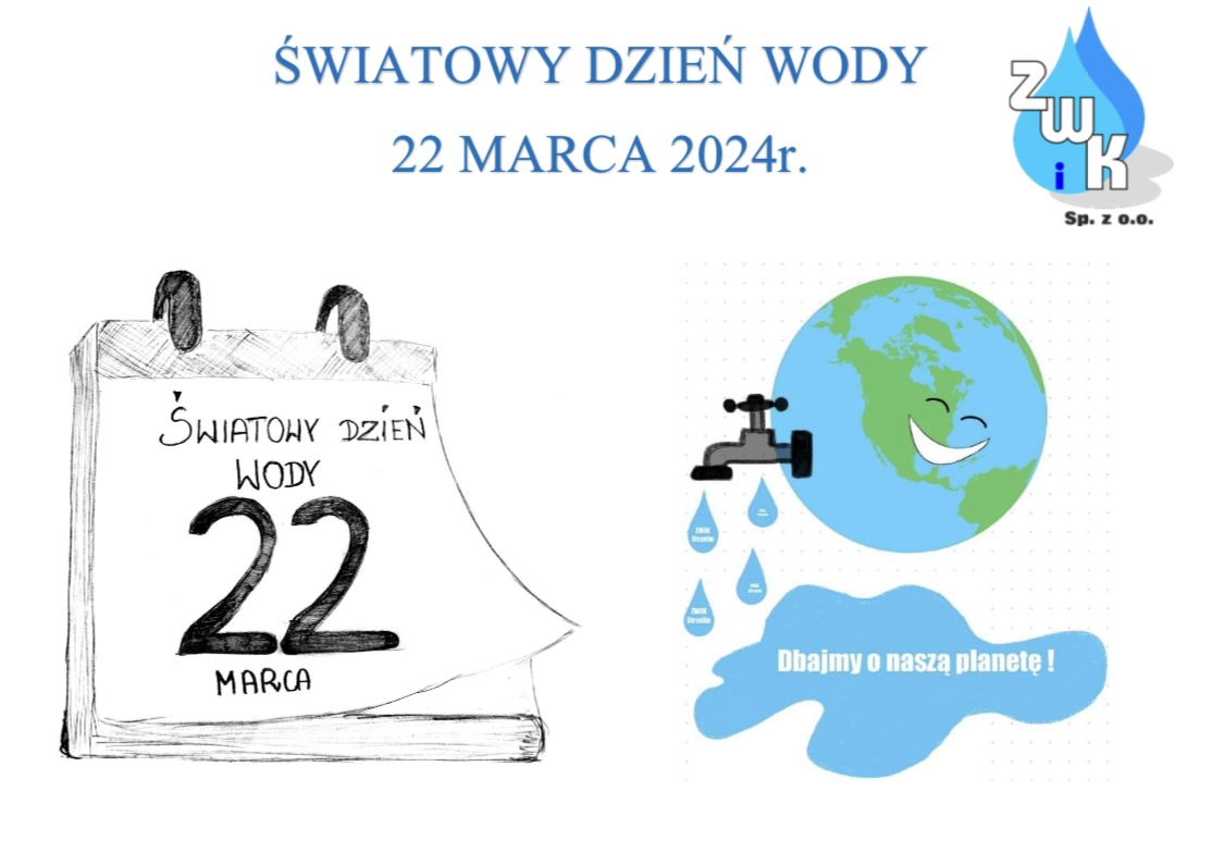 Światowy Dzień Wody 22 marca 2024r.